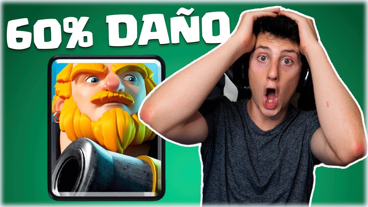 EL BUFF QUE NADIE QUERIA, GIGANTE NOBLE +60% DAÑO, WTF!! - Clash Royale - WithZack