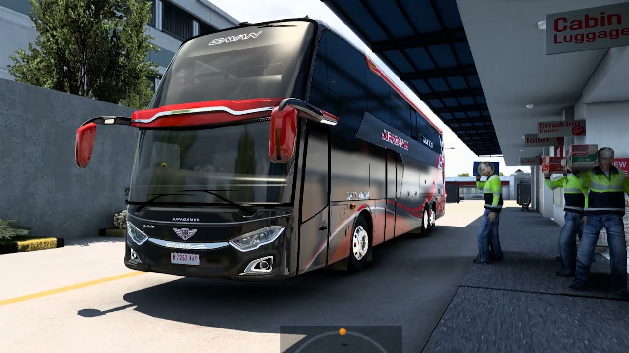 Keberangkatan Juragan99 Trans Double Decker dari Terminal Arjosari | ETS 1.47 | Map Masugo