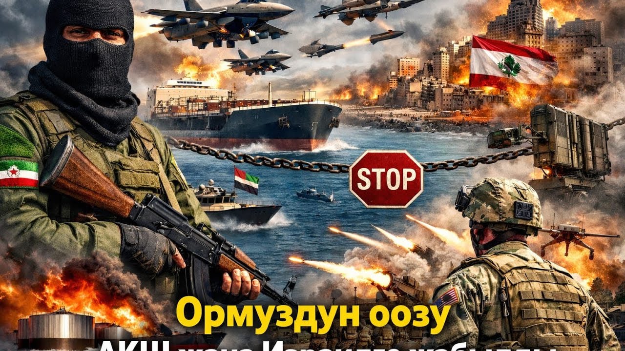 Иран Ормуз кысыгын 2 чоң душманына жапты.