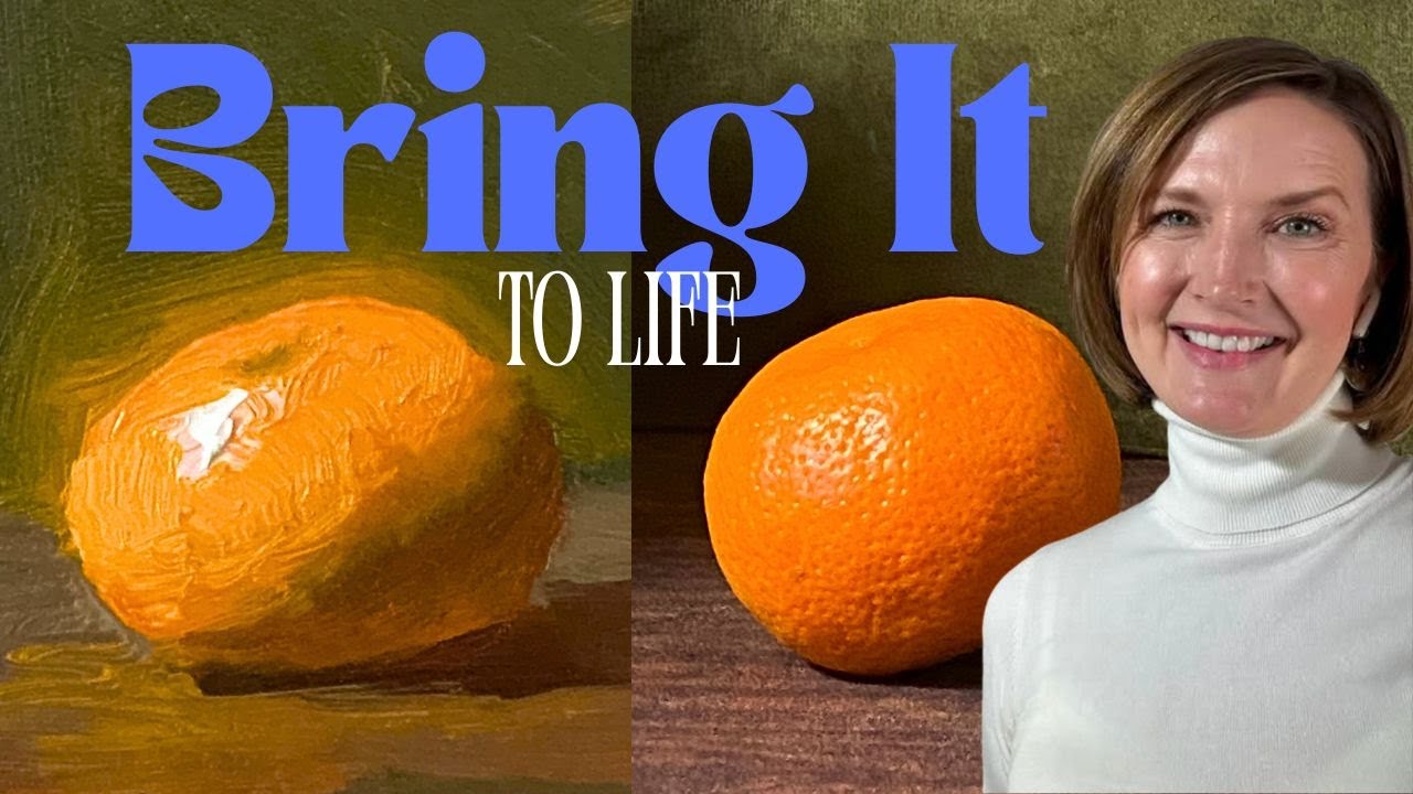 Paint a Glowing Mandarin in 20 Minutes: Still Life Made Simple
