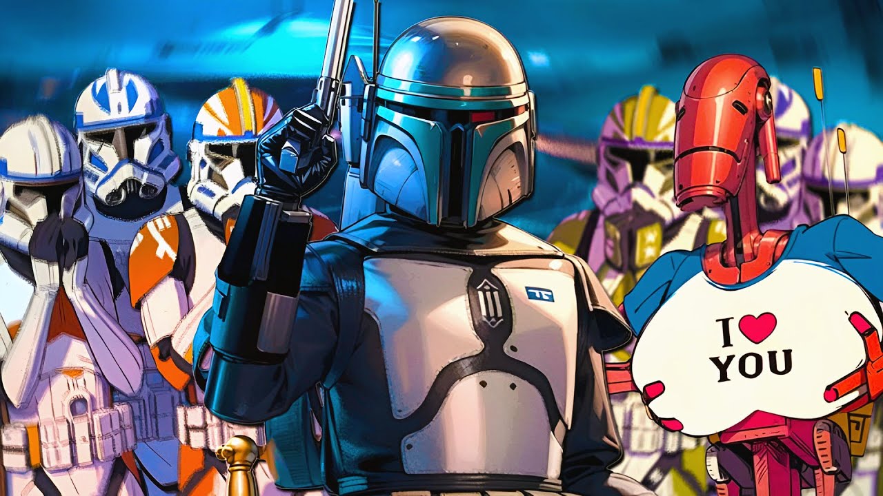 I made CLONE TROOPERS sound AWESTRUCK