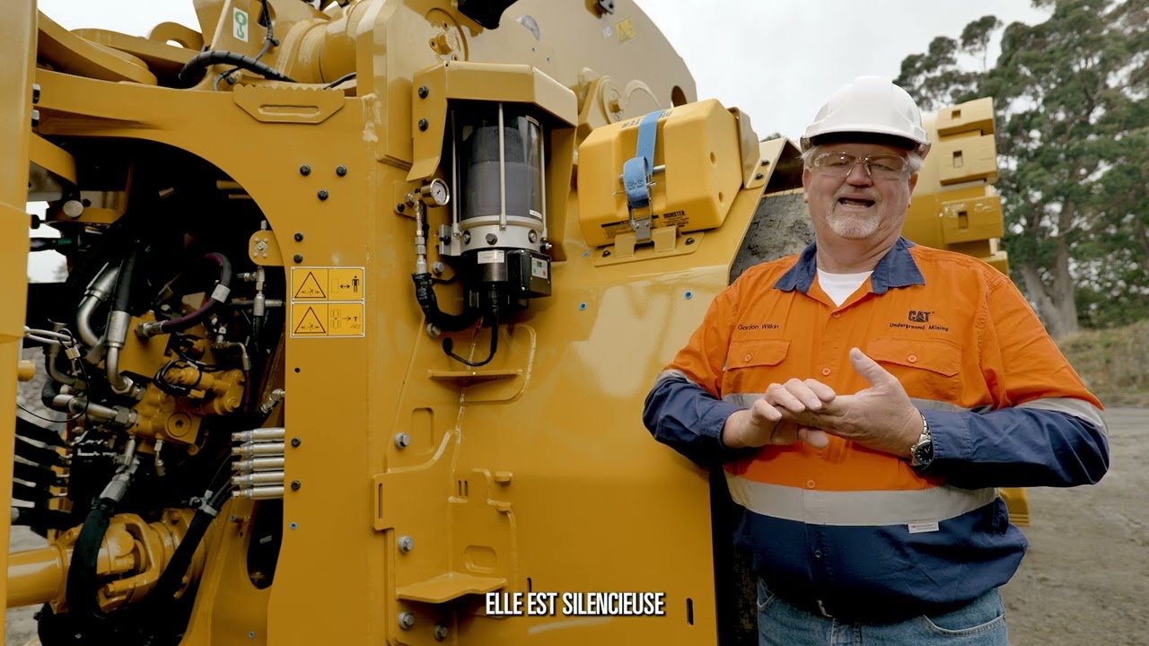 Vidéo de présentation de la chargeuse pour exploitations souterraines Cat® R2900 XE