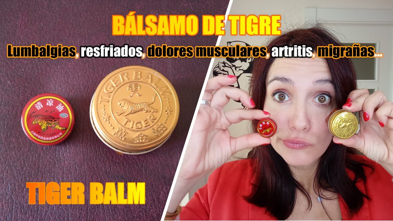 BÁLSAMO DE TIGRE / COMO ALIVIAR DOLORES MUSCULARES, ARTRITIS, LUMBALGIA, MIGRAÑA, REUMA, RESFRIADOS