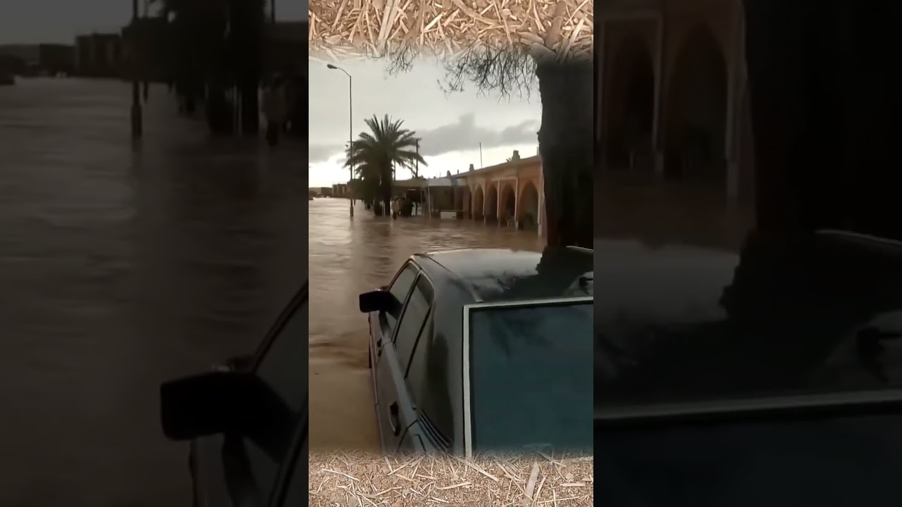 Flooding in Zagora province in Morocco
