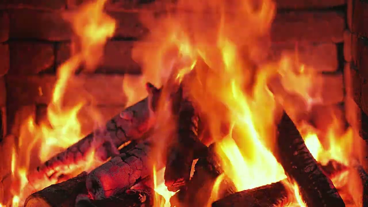 Peaceful Glow Smooth Jazz, Saxophone & Piano | Fireplace 4K Ambience for Rest & Calm