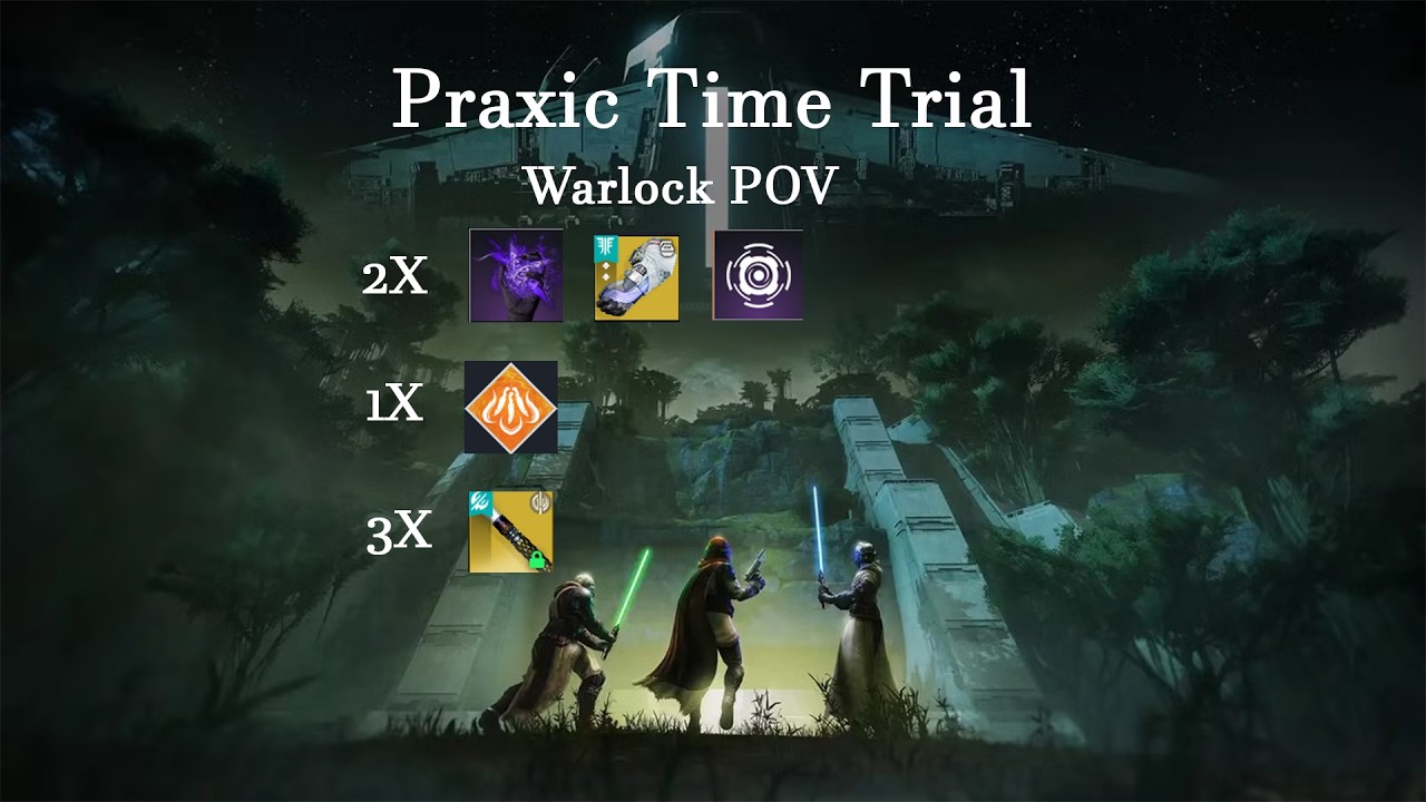 Returning players attempt the Praxic Time Trial