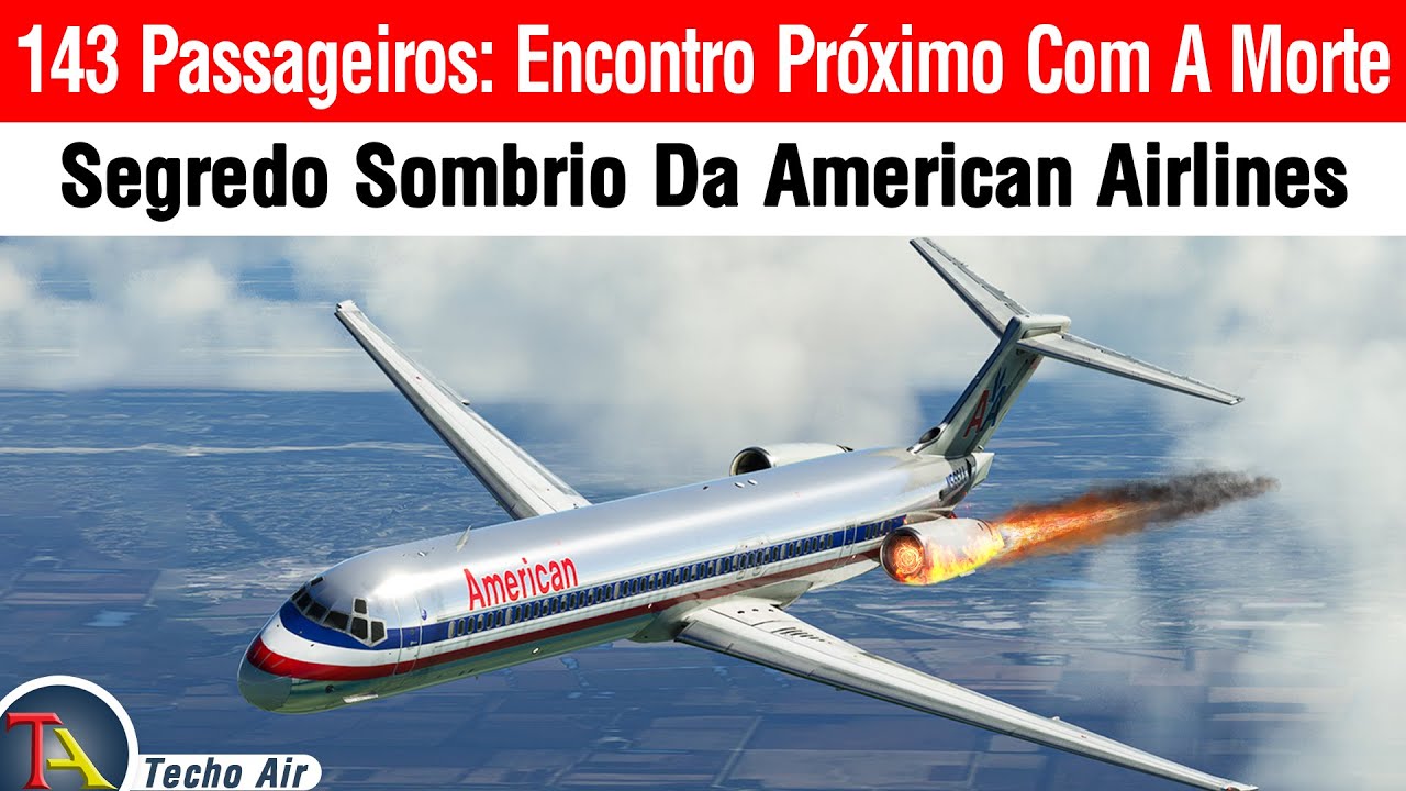 Voo Americano 1400 | Motor Explodiu Após a Decolagem