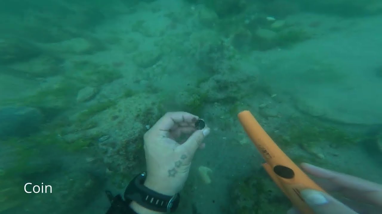 Scuba Diving and Underwater Metal Detecting with Deus 2 - Looking For Lost Shipwreck Treasure: Coins