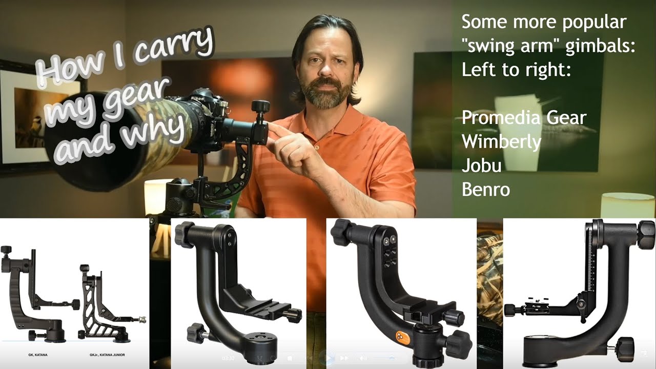Carrying and Supporting for Wildlife Photography