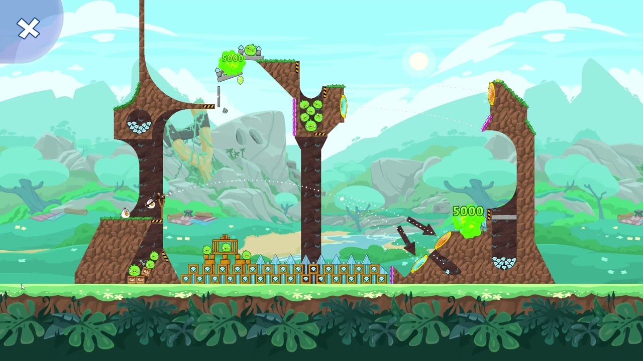 Angry Birds Friends Level 10 Tournament 1759 ONE star NO POWER-UP walkthrough 2026-05-28