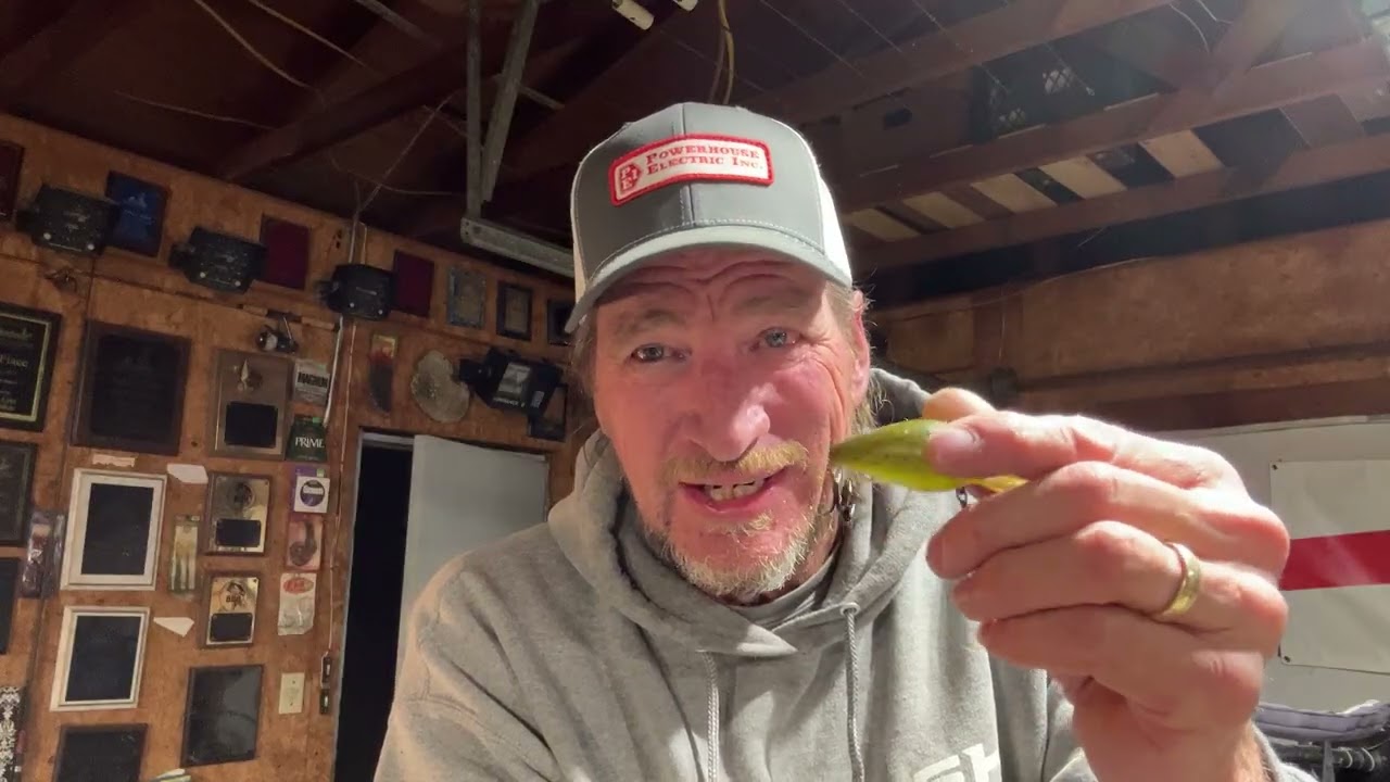 The areas I look for and the lures I use in the winter 
