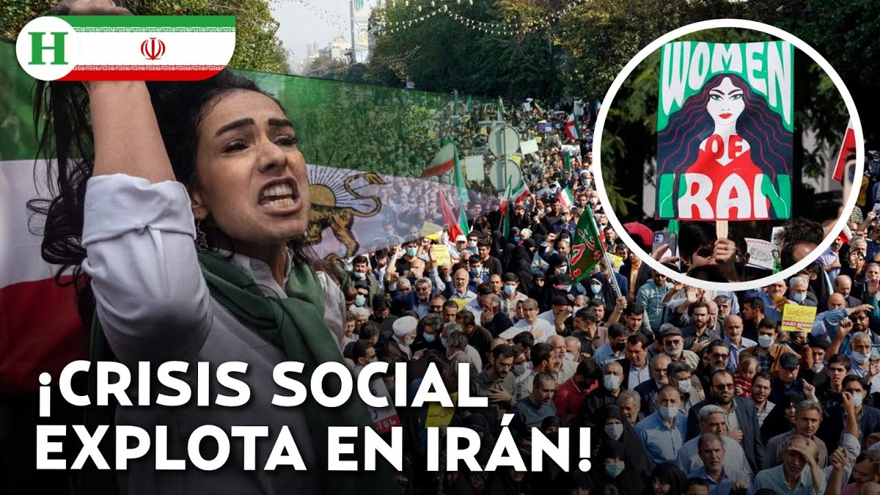 &iexcl;Ir&aacute;n en llamas! Protestas masivas dejan decenas de muertos y miles de detenidos
