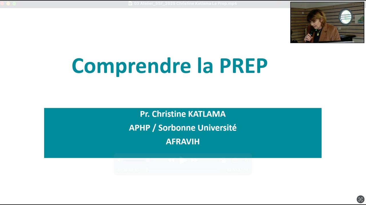 Atelier Sexologie Sans Frontières 2 : Comprendre la PREP