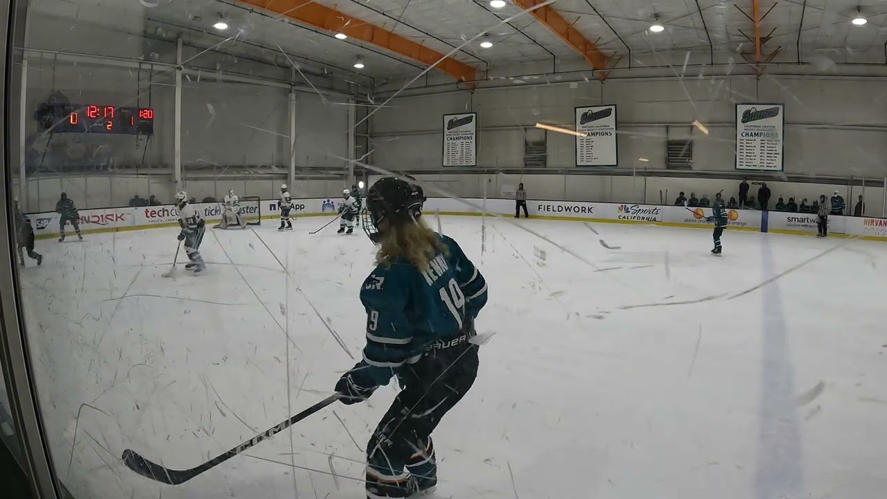 2nd period of Tri-Valley Bulls VS San Jose Jr sharks 16u