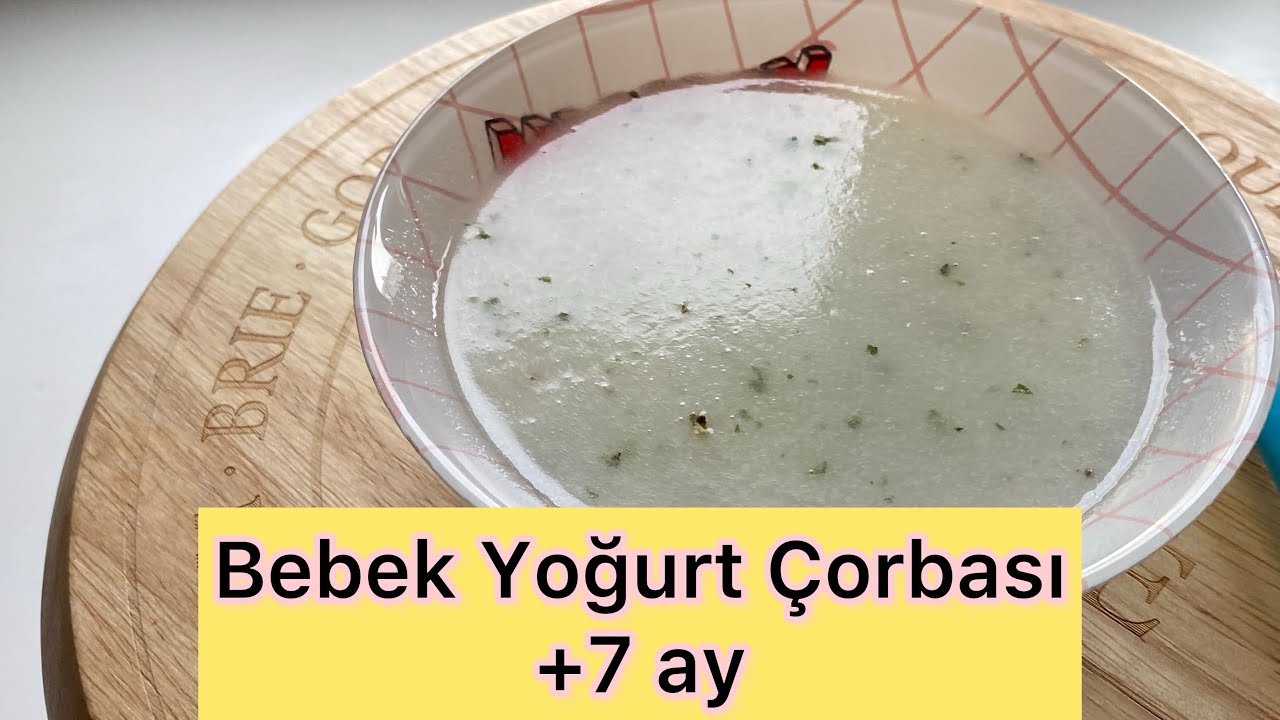 Bebek Yoğurt Çorbası (+7 ay) Bebekleriniz çok sevecek☺️ #bebekçorbası #ekgıda #bebekyemekleri