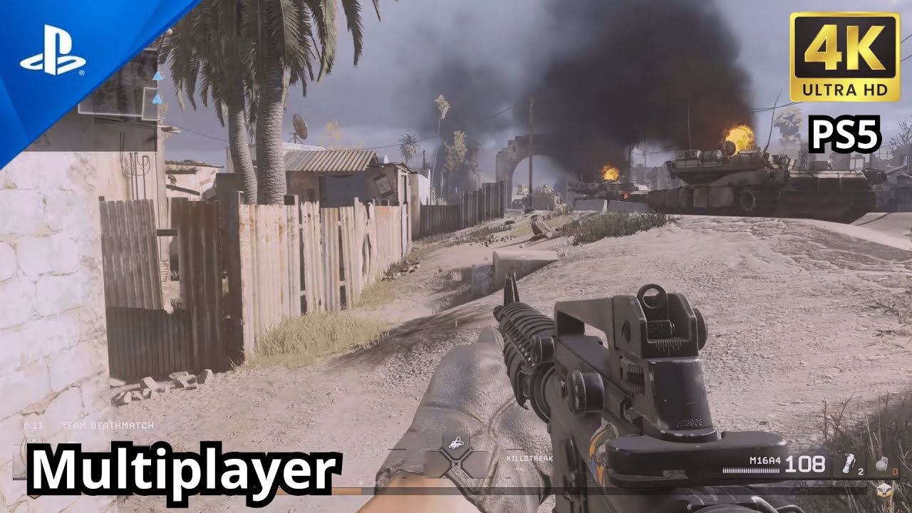 Modern Warfare Remastered Multiplayer: District and Ambush | Gameplay PS5 4K (No Commentary)