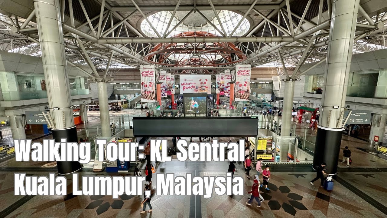 Walking Tour: KL Sentral Station ll Kuala Lumpur Malaysia ll by: Stanlig Films