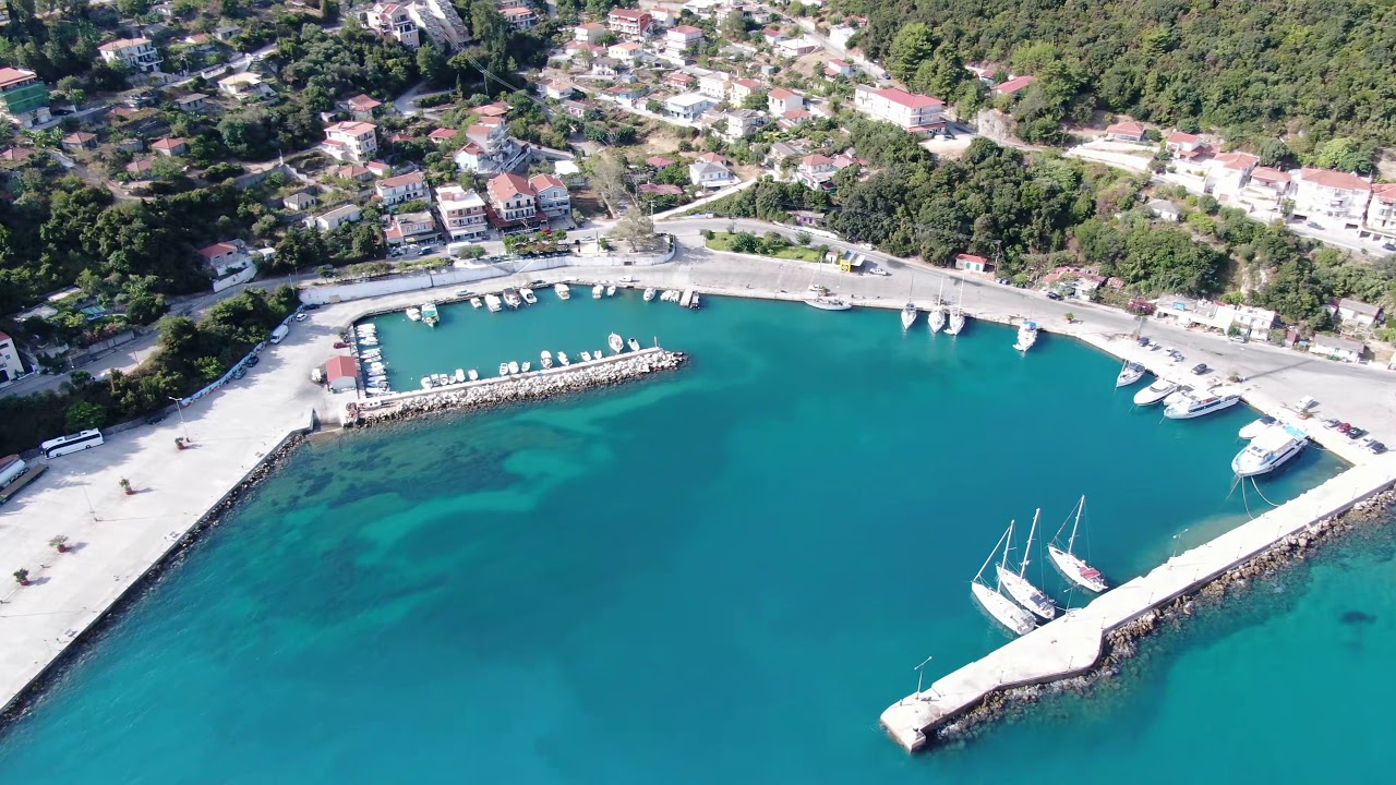 Poros. Waiting for the ferry. Kefalonia