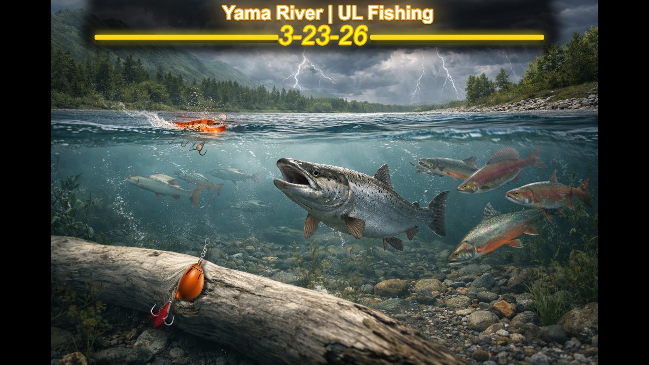 Рыбалка в России, река Яма | UL Fishing | 23.03.2026