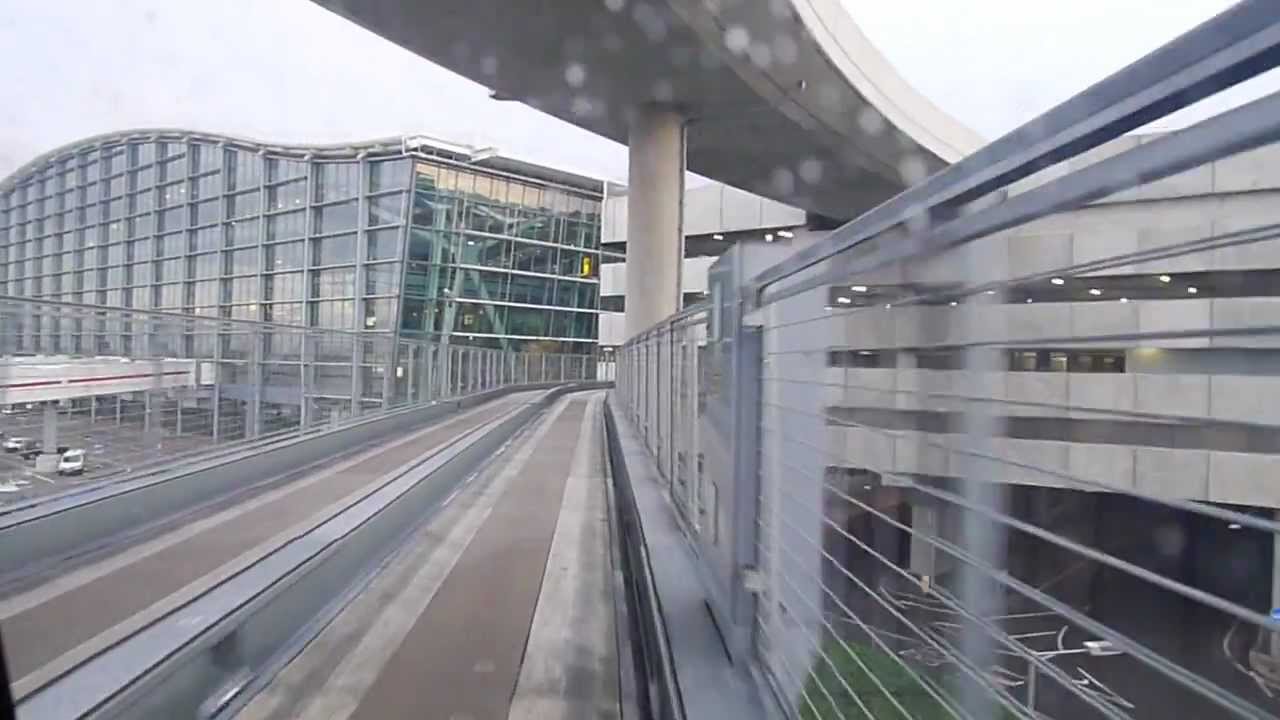 London Heathrow Pods - full ride from Business Car Park B to Terminal 5