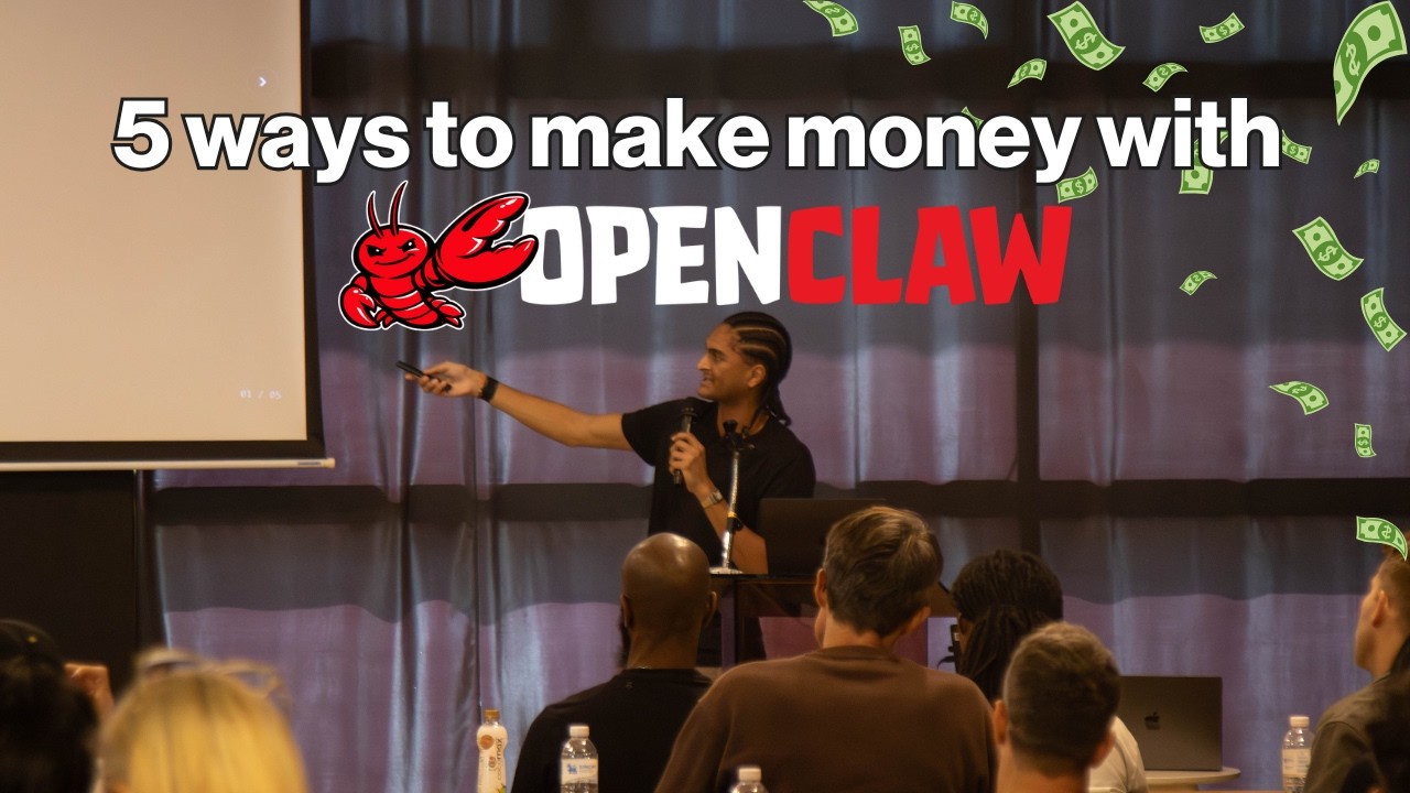 5 ways to make money with OpenClaw (Full Breakdown)