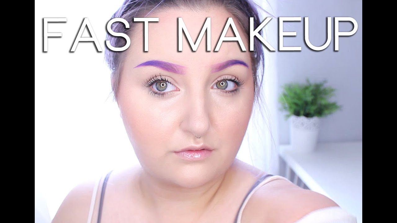 IN A HURRY | 5 Minute FAST, Simple & Stunning Makeup | RawBeautyKristi