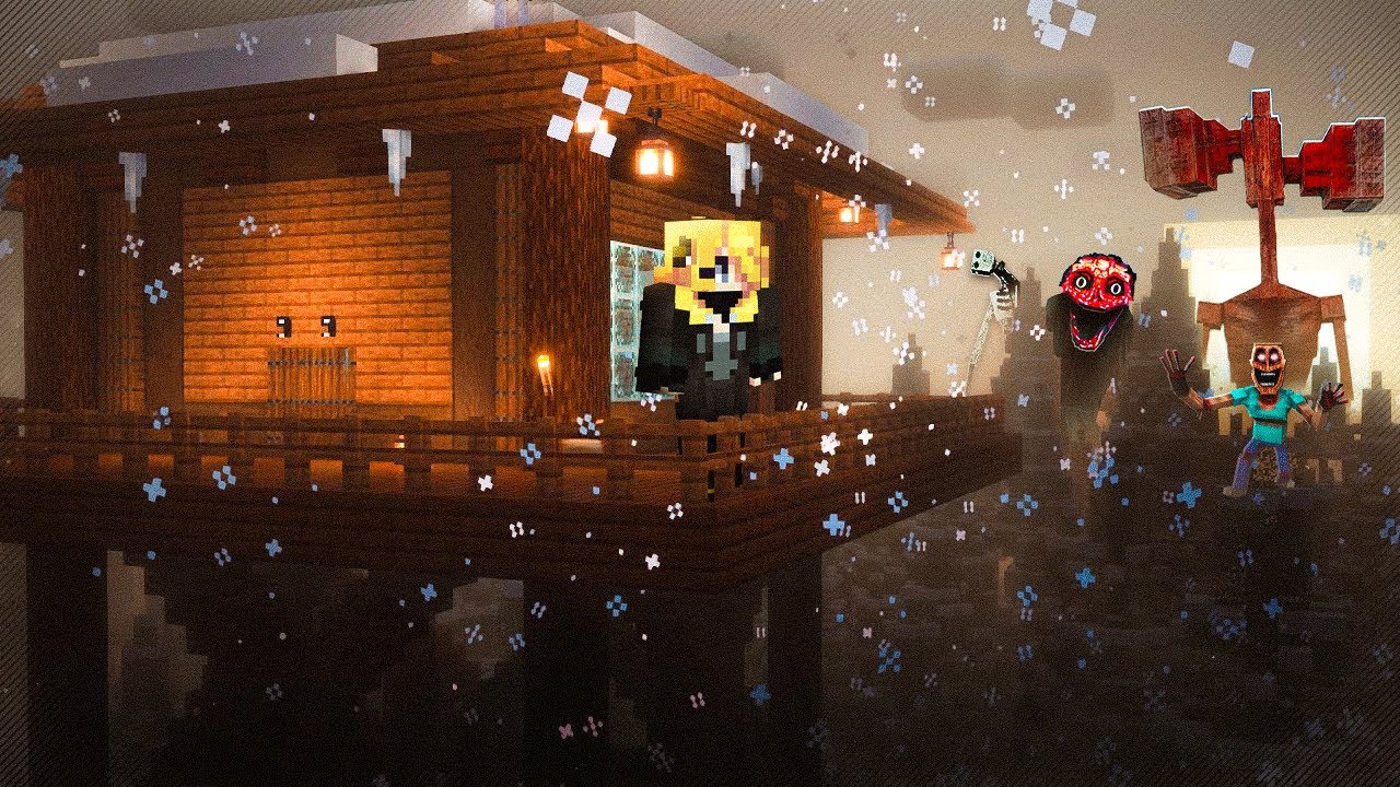LA MOD HORROR sulle TORRI di VEDETTA è TERRIFICANTE!! MINECRAFT Creepy Woods ITA