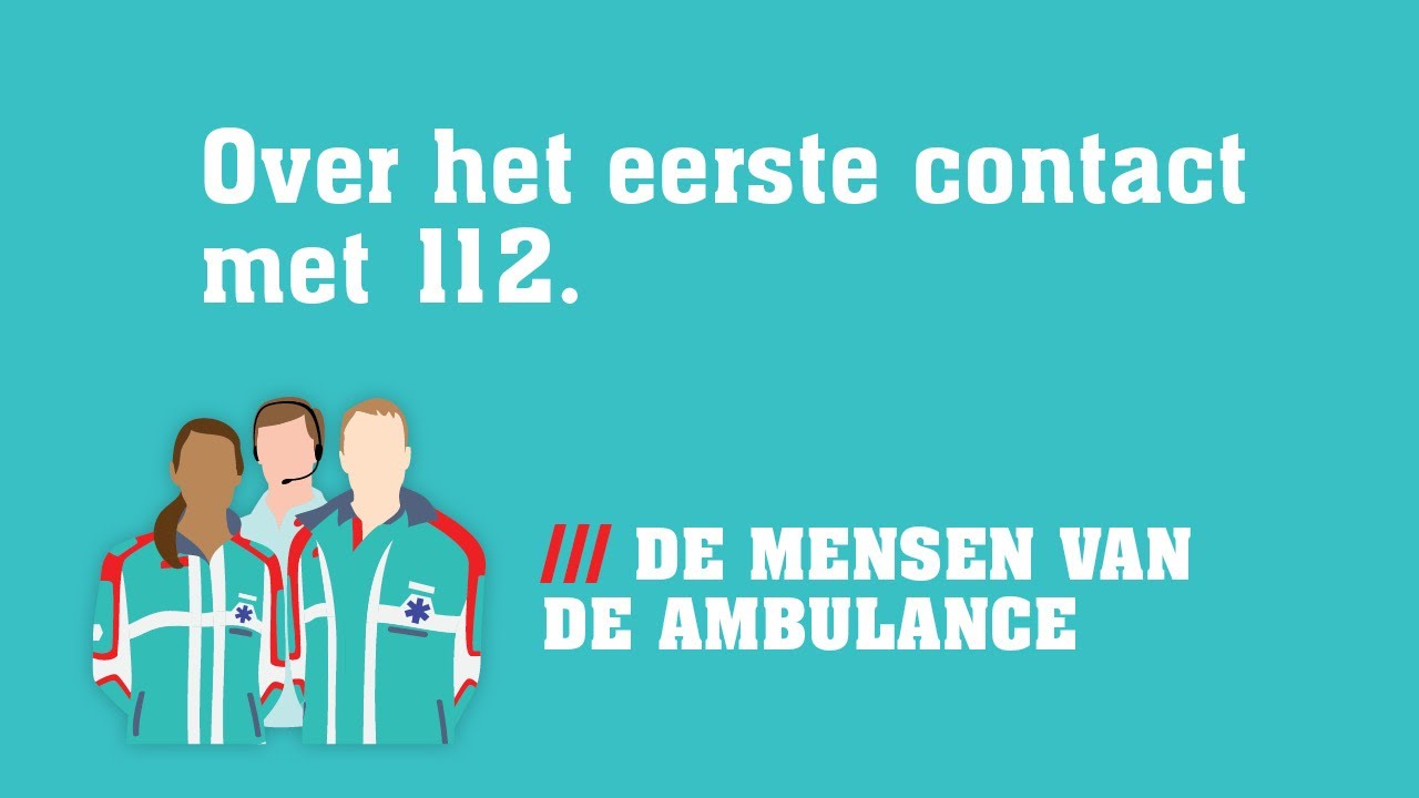 Over het eerste contact met 112