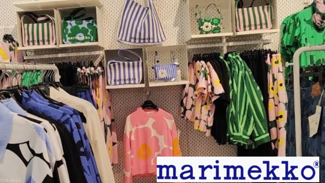 Marimekko Все ждали эти Новинки, Нужно бежать со всех ног пока всё не раскупили. Шопинг в Финляндии 