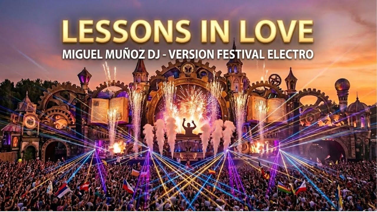 Level 42 - Lessons In Love MIGUEL MUÑOZ DJ festival Electro
