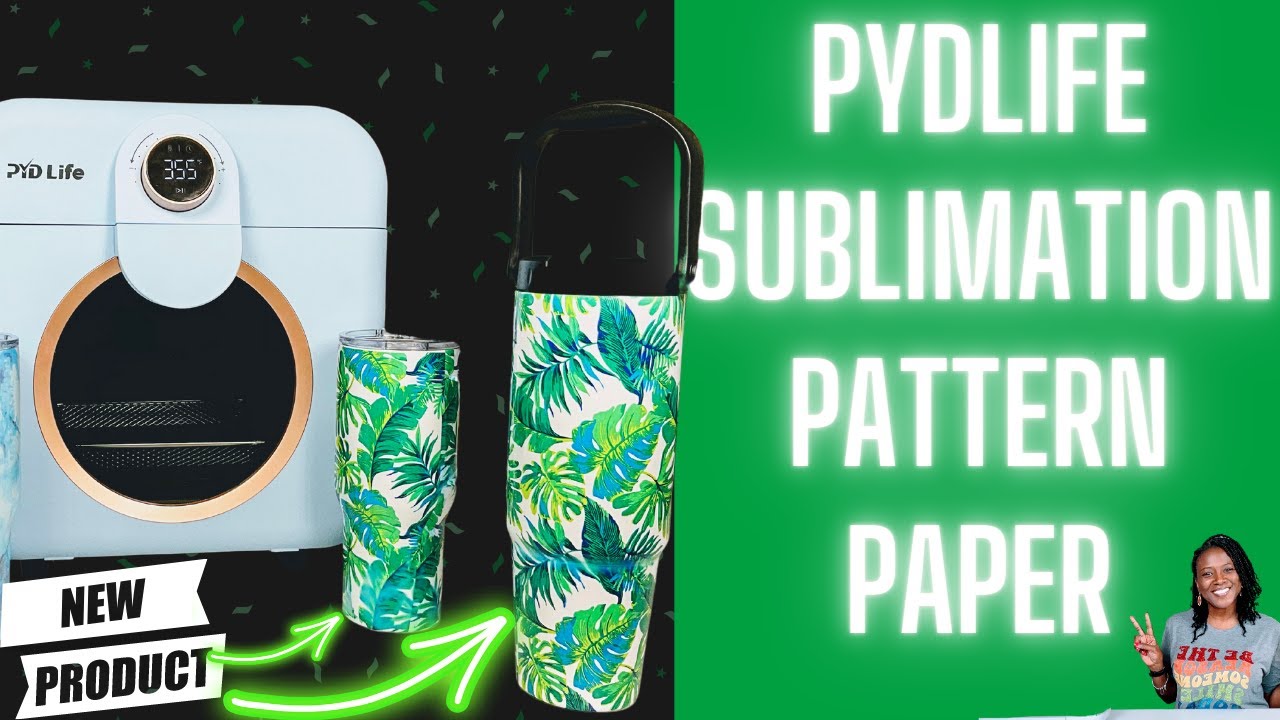 HOW TO USE PYDLIFE SUBLIMATION PATTERN PAPER | SUBLIMATION WITHOUT A PRINTER