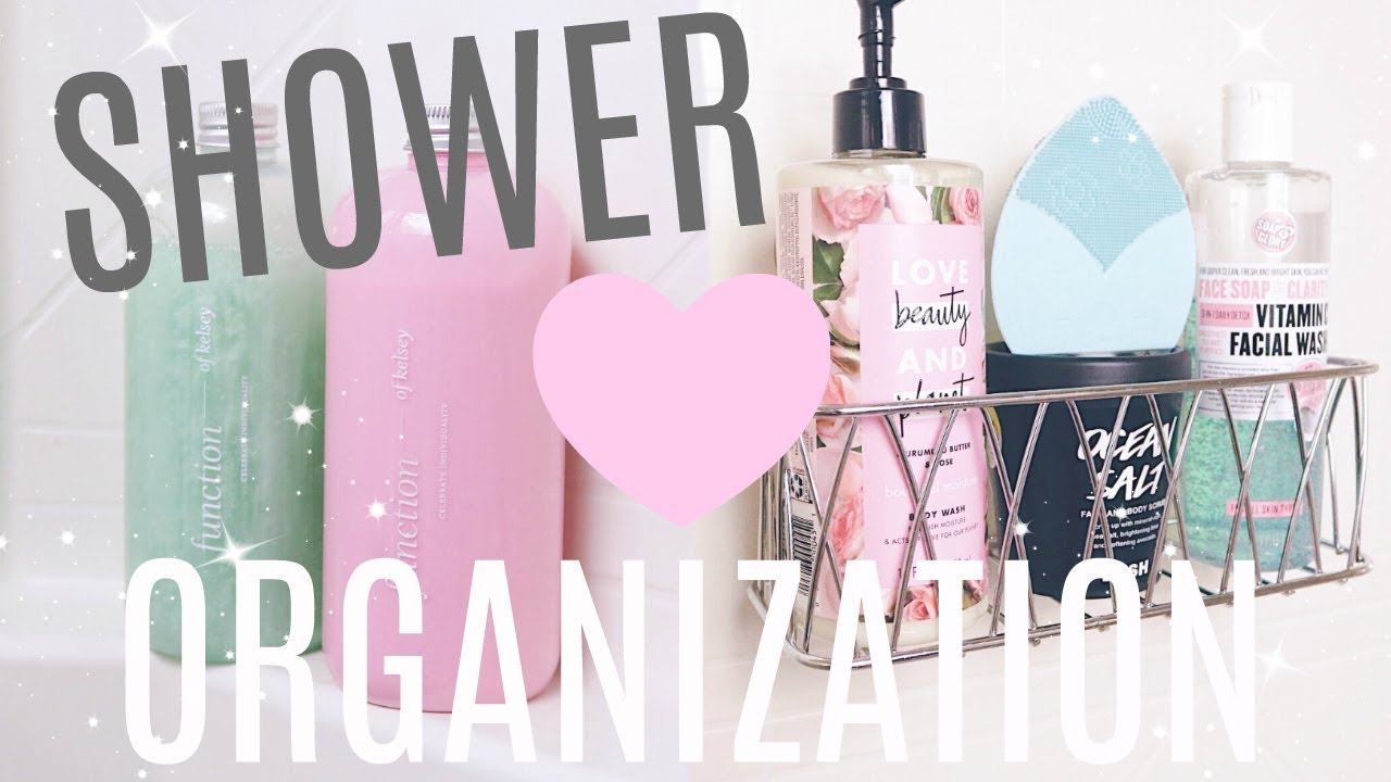 Affordable Shower Organization: Whats in my shower?! & Deep Cleaning! SHOWER ESSENTIALS (RADIATE)