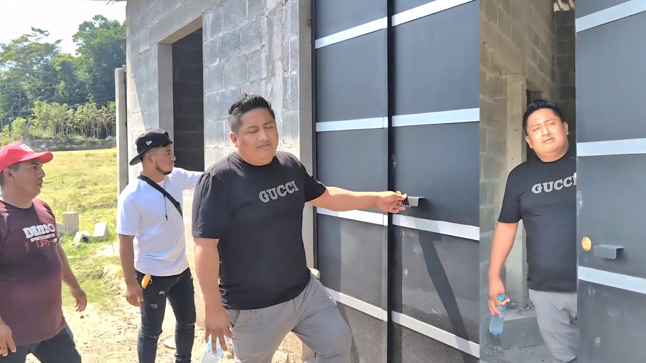 WILDER muestra las puertas y Ventana de la CASA de la Ex Madrina de SINDY 