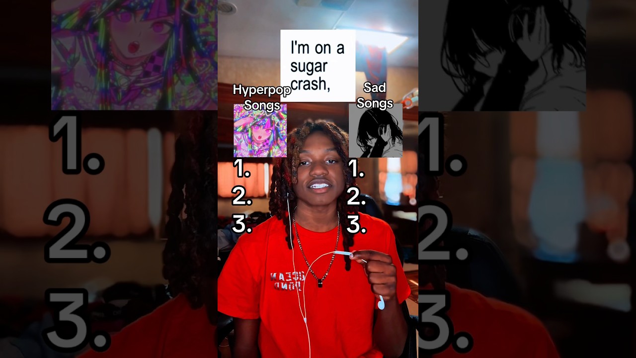 HYPERPOP SONGS VS SAD SONGS #hyperpop #sadsong #music #quiz #lyrics