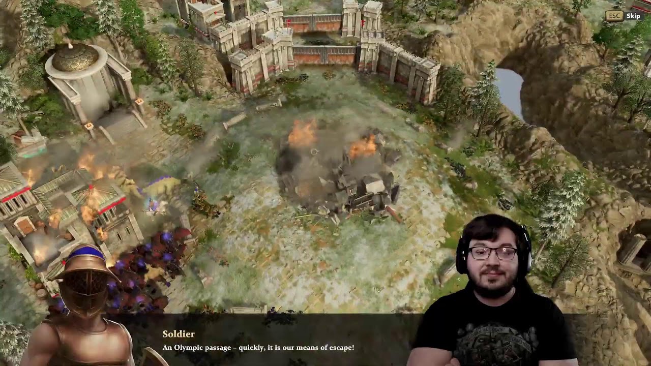 Age Of Mythology: Retold | Throwdown in Giant Town