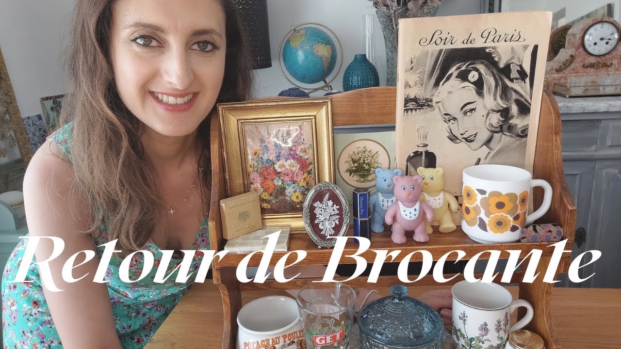 Retour de Brocante - Thrift Haul - Flea Market in France