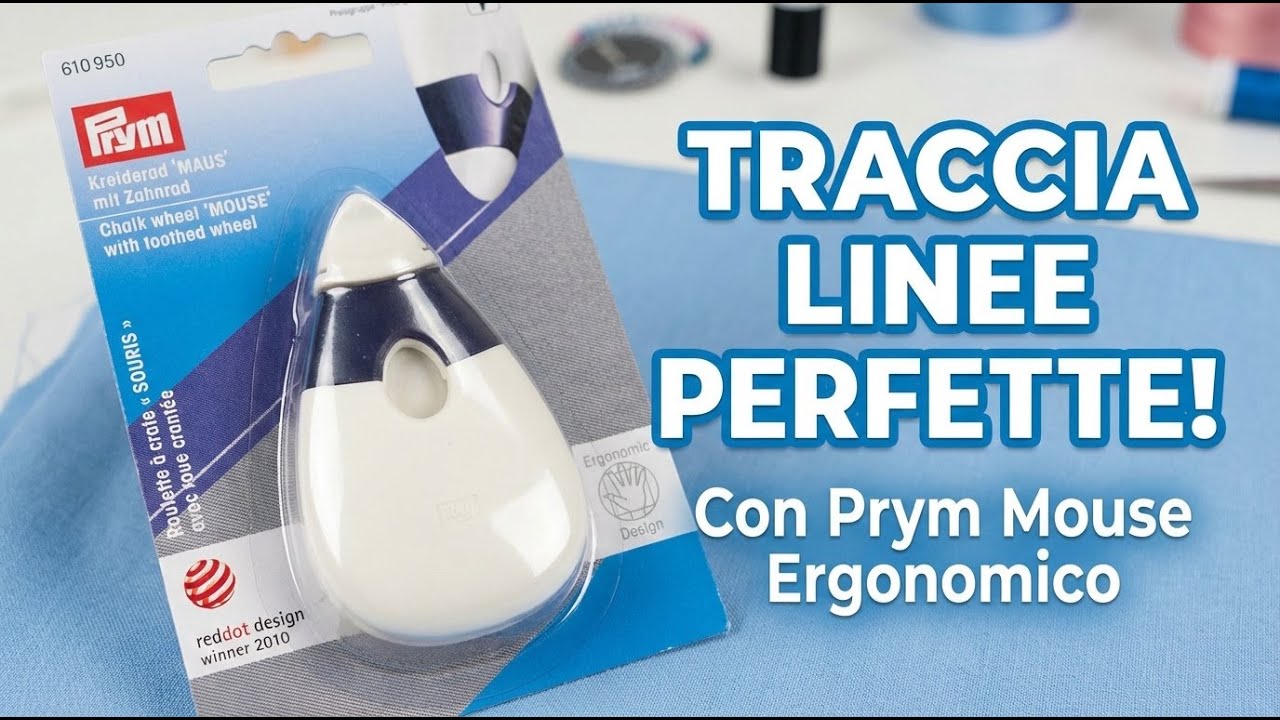Rotella per Sarti Mouse 🐭 Prym ergonomics: Come tracciare linee perfette 📐 Tutorial Cucito