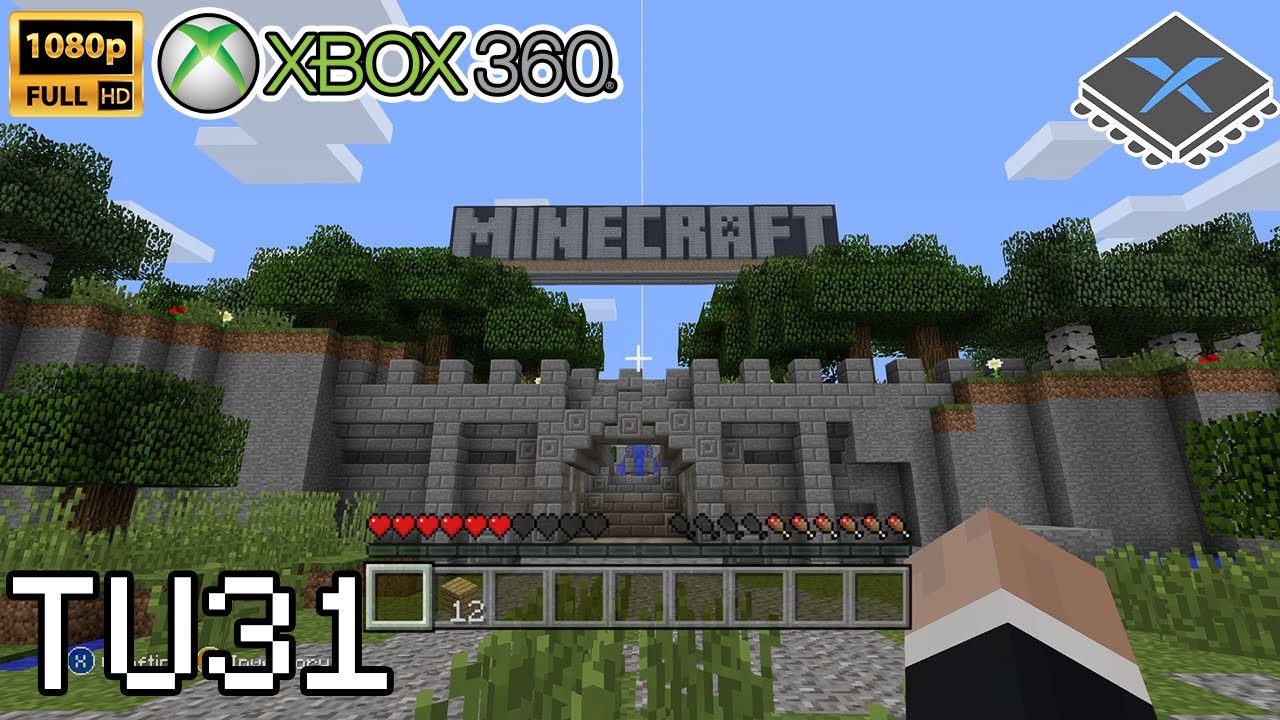 Minecraft Xbox 360 (TU31) HD Gameplay (Xenia)