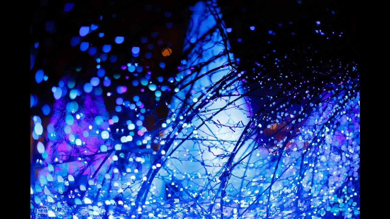 Holiday String Fairy Party Lights (Blue) | Solar & Battery Operated