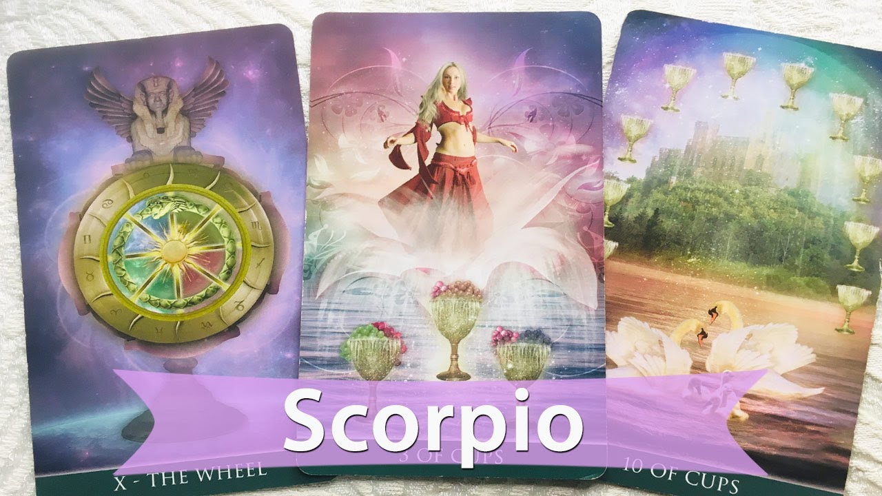 Scorpio - The situation may be moving too fast. Emotionally overwhelmed. Forgiveness