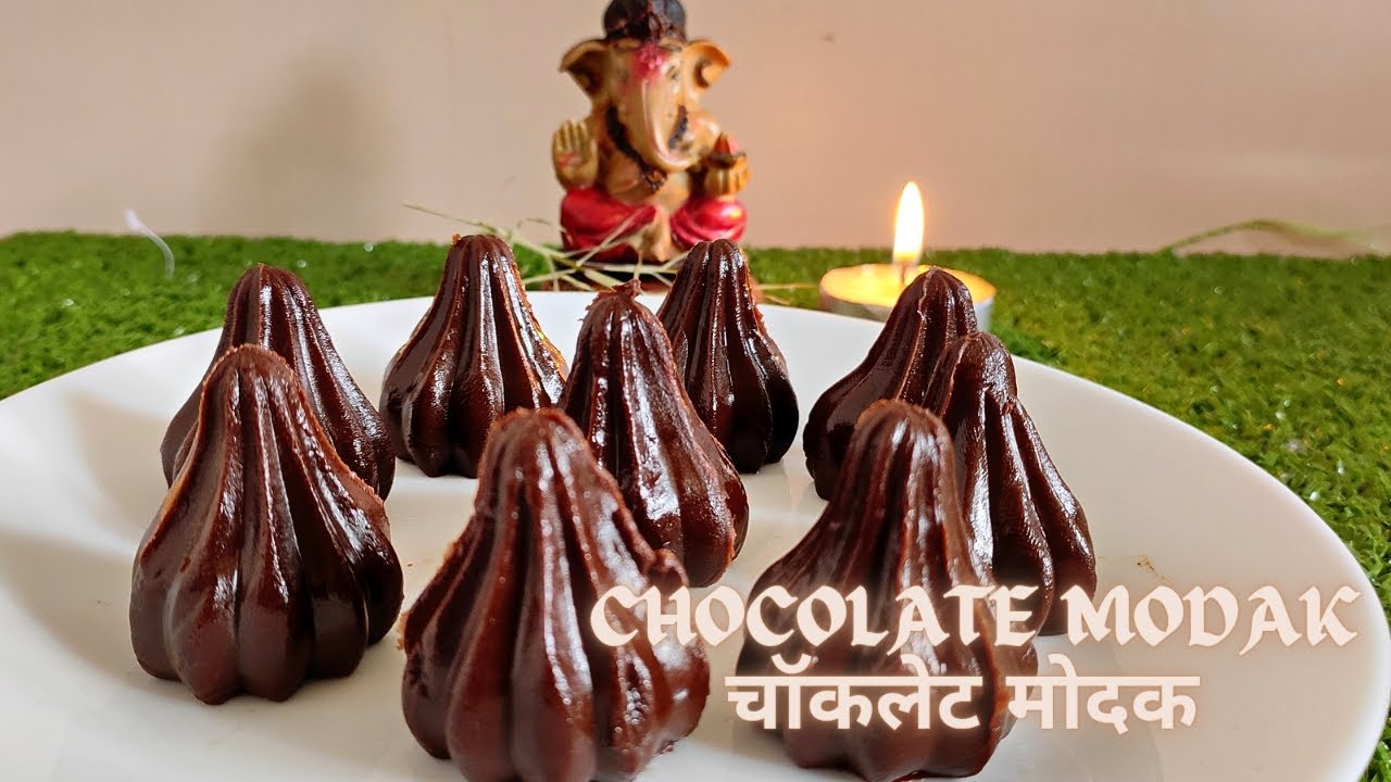 Instant Chocolate Modak | Modak Recipe | चॉकलेट मोदक | Quick 5 min recipe |  How to make Modak