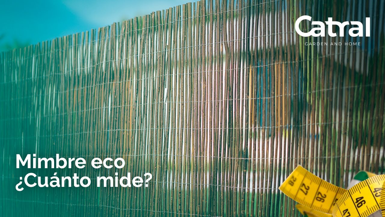 Medidas reales Mimbre ECO 3 metros | Catral Garden