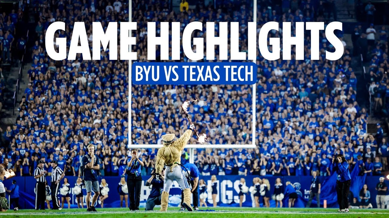 BYU Football vs Texas Tech | GAME HIGHLIGHTS (2023)