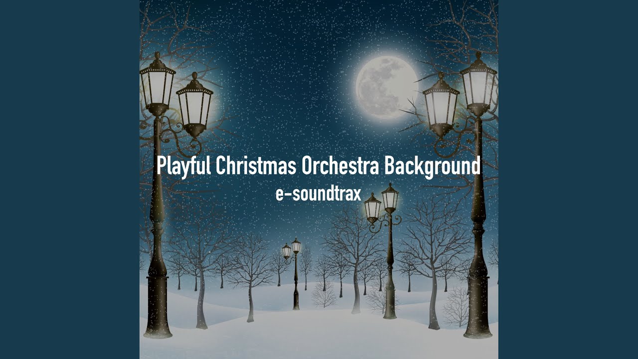 Playful Christmas Orchestra Background