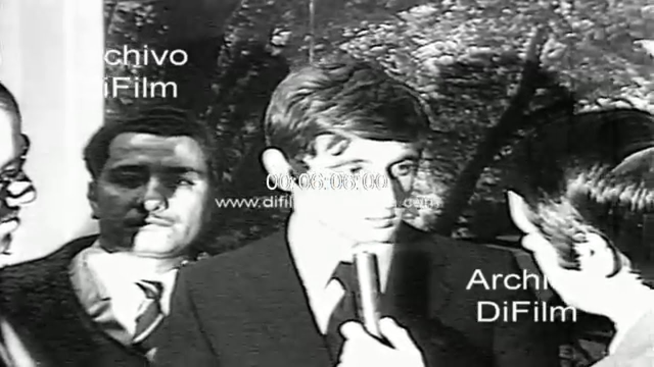 AC Milan arriba a Buenos Aires para el match contra Estudiantes 1969