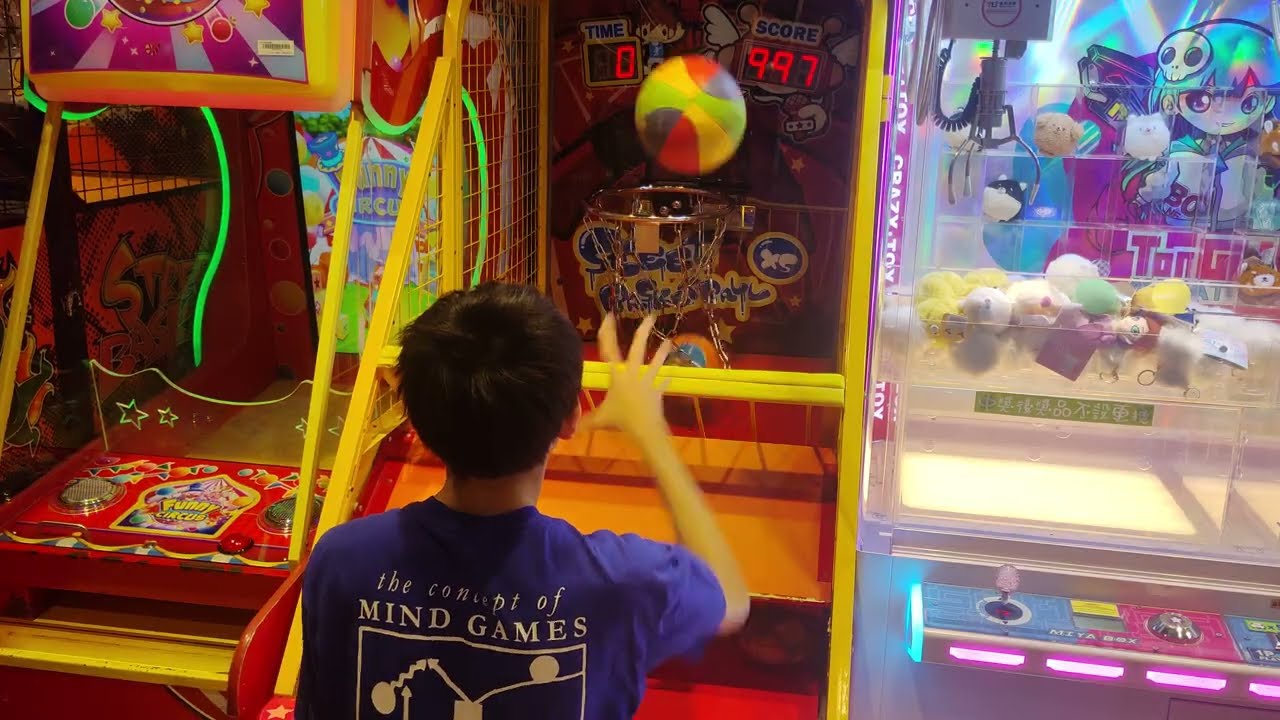 [XS#2] Street Basketball XS arcade 7 balls 415 points | 街頭籃球機XS版7球415分