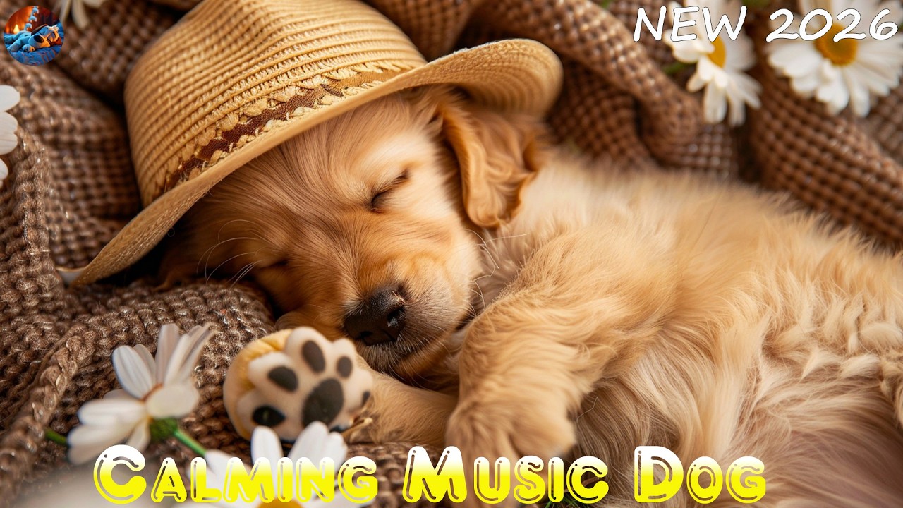 🔴LIVE 2026:Deep Sleep Music for Dog🐶Anti-Separation Anxiety & Calming Healing Sounds💖Dog Relax Music