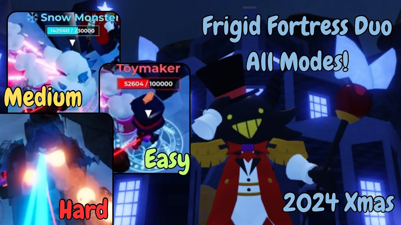 Ultimate Guide to duo Frigid Fortress all modes | 2024 Xmas Event | Tower Heroes