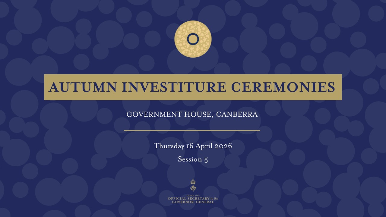Government House Investiture Ceremony - Thursday 16th April 2026, Session 5