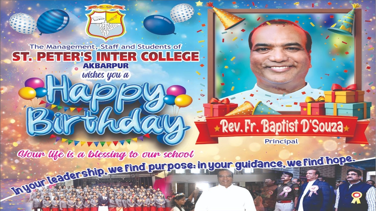 || St. Peter's Inter College || Principal's Day Celebration || 2026 ||